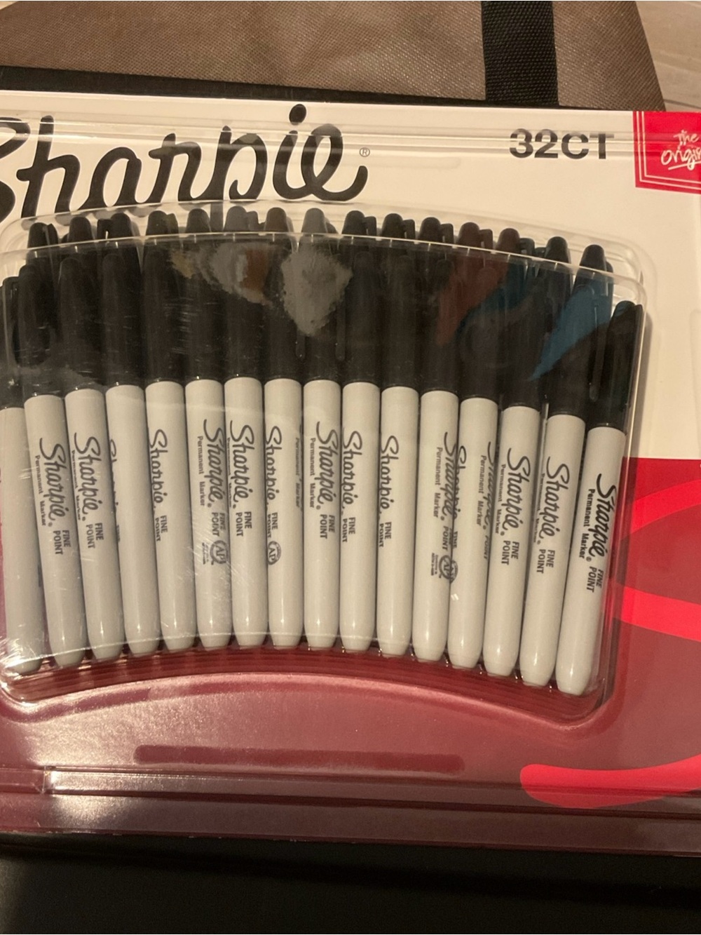 Sharpie Fine Point Permanent Markers - Black (32ct)